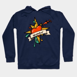 Wanderlust - Wind Rose Doodle Folks Hoodie